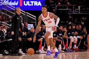 最后還差不了多少！籃板對(duì)比掘金首節(jié)25-13火箭 全場(chǎng)38-40還少2個(gè)