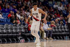 外線開炮！卡馬拉側(cè)翼空位三分命中 開拓者反超勇士