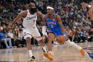 比肩MVP榜前二！本賽季僅3人至少砍下55分：約基奇、SGA、哈登