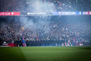 回家的喜悅！Spotify諾坎普球場在45157名薩迷的吶喊聲中重?zé)ㄉ鷻C(jī)