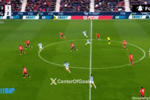 這腳太牛了！皇家社會(huì)巴雷內(nèi)切亞中圈吊射破門，打進(jìn)超級(jí)世界波