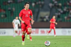 16歲帥惟浩中乙20戰(zhàn)5球，是中國09年齡段職業(yè)聯(lián)賽進球首人