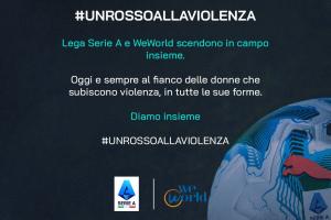 向暴力說(shuō)不！支持公益活動(dòng)，本輪意甲所有球員臉頰涂上一抹油彩