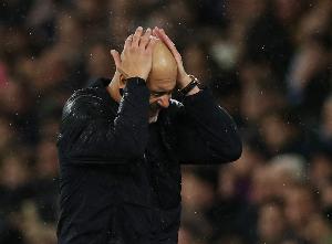 單賽季開局前12輪聯(lián)賽已輸?shù)?場，是瓜迪奧拉執(zhí)教生涯首次