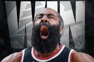 還在進(jìn)化！哈登狂轟55分僅2失誤 創(chuàng)個(gè)人生涯50+比賽最低失誤數(shù)