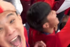 劉若釩慶祝生涯首個中超冠軍：我會永遠記住這個時刻