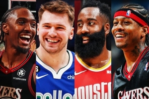 歷史第4個！馬克西前15場拿下至少500分100助 前3是答案哈登盧卡