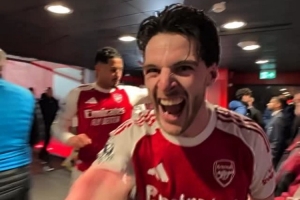 北倫敦德比大勝！阿森納社媒曬球員通道慶祝視頻