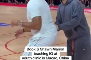 言傳身教！馬里昂和布克在中國(guó)的指導(dǎo)時(shí)間！