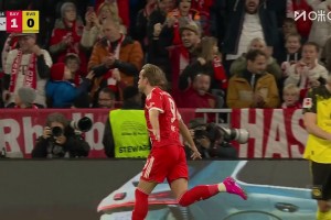 大英帝星德比建功！凱恩頭球攻破多特城門！基米希角球送助攻！