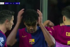 拉菲尼亞封神的夜晚，亞馬爾也打出了高水平表演！