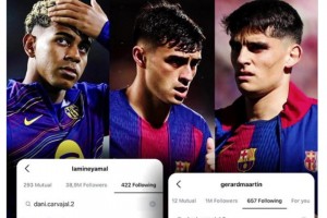 亞馬爾，佩德里和庫巴西取消關(guān)注卡瓦哈爾社媒