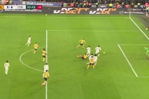 進(jìn)球大戰(zhàn)！阿格巴杜助攻沃爾費(fèi)破門雙響！狼隊(duì)3-4切爾西！