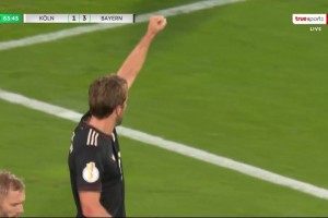 拜仁3-1擴大比分！基米希角球開出！凱恩頭球破門雙響！