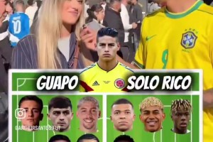 西班牙美女球迷：白人球員帥氣有錢，而黑人球員只有錢