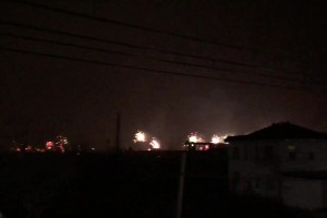 提前過(guò)年了！泰州全城放煙花熱鬧非凡
