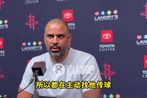 烏度卡：隊(duì)員們開始了解KD打法&主動(dòng)找他傳球！我也鼓勵(lì)這樣做