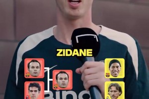 帕爾默的傳奇中場(chǎng)核心選擇！小白大于齊達(dá)內(nèi)，小羅大于小白！