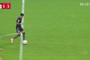 簡(jiǎn)單的不進(jìn)凱恩手術(shù)刀傳球，迪亞斯大單刀離譜打偏