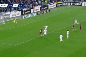 尤文逃過一劫！亞當(dāng)斯殺入禁區(qū)勁射！迪格雷戈里奧神撲！