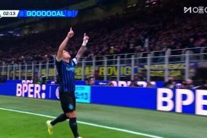 國米夢幻開局！勞塔羅抽射死角破門！巴斯托尼斷球送助攻！