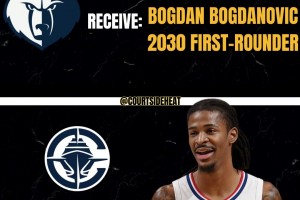 解快船燃眉之急？美媒炸裂交易方案：快船得到莫蘭特，送出科林斯+博格丹！