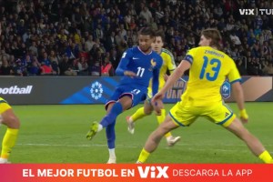 法國(guó)再下一城！奧利塞禁區(qū)內(nèi)靈巧轉(zhuǎn)身打門(mén)得手！坎特不停球送助攻