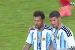 梅西傳射！梅西禁區(qū)內(nèi)抽射破門！勞塔羅直塞送助攻！