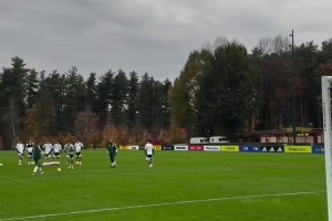 意大利射門(mén)訓(xùn)練，最后一輪得贏挪威9球才能直接出線