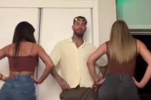 會玩！水爺拉莫斯和兩位美女熱舞