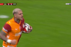 敏銳的門前嗅覺！伊卡爾迪門前包抄勁射破門！