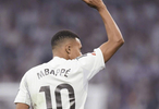 姆巴佩制勝球助皇馬1比0勝赫塔菲，賽季10球比肩三大傳奇