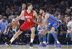 拉鋸戰(zhàn)！火箭壓制衛(wèi)冕冠軍：杜蘭特11中6轟18分，亞歷山大低迷