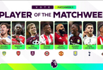 英超第9輪最佳球員候選：埃澤、姆伯莫、范德芬、扎卡在列