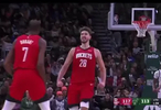 杜蘭特申京末節(jié)百分百命中率，火箭勝雄鹿