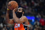 哈登36歲后連續(xù)兩場砍至少35分5板5助歷史第四人&比肩詹杜庫