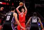 杜蘭特33分難救主魔術(shù)火箭鏖戰(zhàn)四節(jié)102-102平