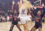 全場(chǎng)驚呆了！亞利桑那州太陽(yáng)魔女籃球員MarleyWashenitz命中逆天準(zhǔn)絕殺！
